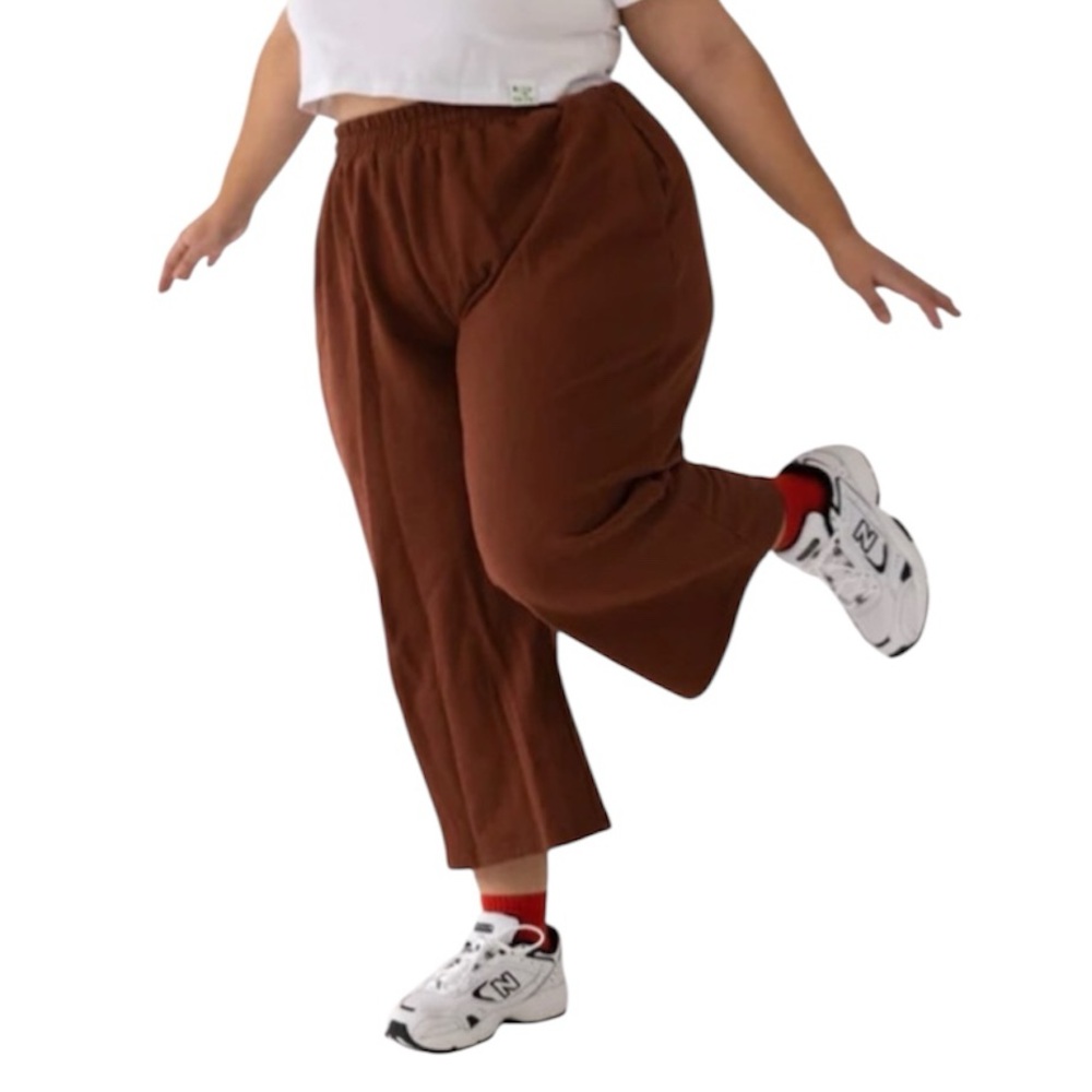 Shiny By Nature | Be Yourself Drawstring Pull On High Rise Pants Size 2XL